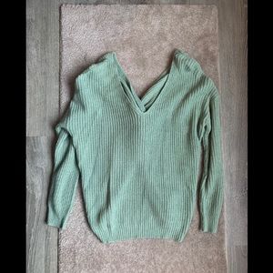 Mint green sweater